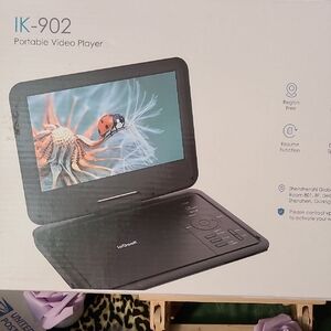 Black Portable Video Player